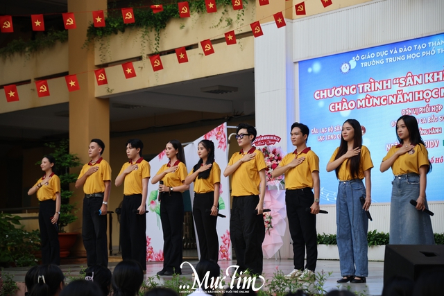 Sân khấu học đường ở Tây Thạnh: Khi âm nhạc đánh thức tình yêu quê hương - Ảnh 4.