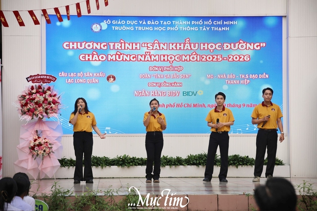 Sân khấu học đường ở Tây Thạnh: Khi âm nhạc đánh thức tình yêu quê hương - Ảnh 6.