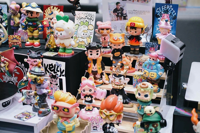 Chàng trai đưa yếu tố văn hóa Việt vào art toy - Ảnh 1.