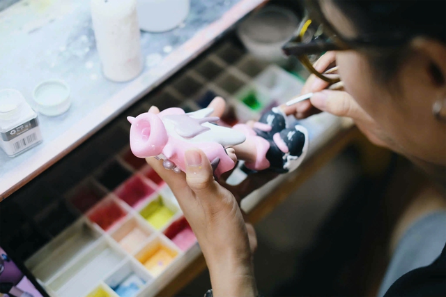 Chàng trai đưa yếu tố văn hóa Việt vào art toy - Ảnh 6.