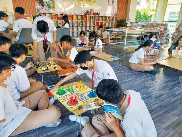 Giờ ra chơi đầy ắp tiếng cười - Ảnh 7.