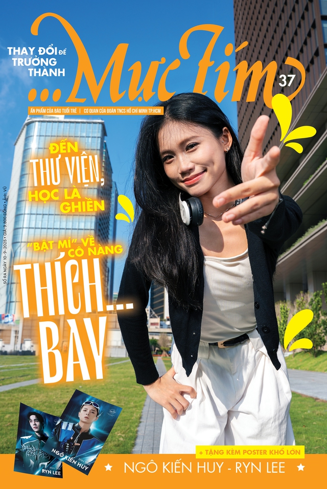 Mời bạn đón đọc Mực Tím 37, phát hành 8-9-2025: Đến thư viện, học là ghiền - Ảnh 1.