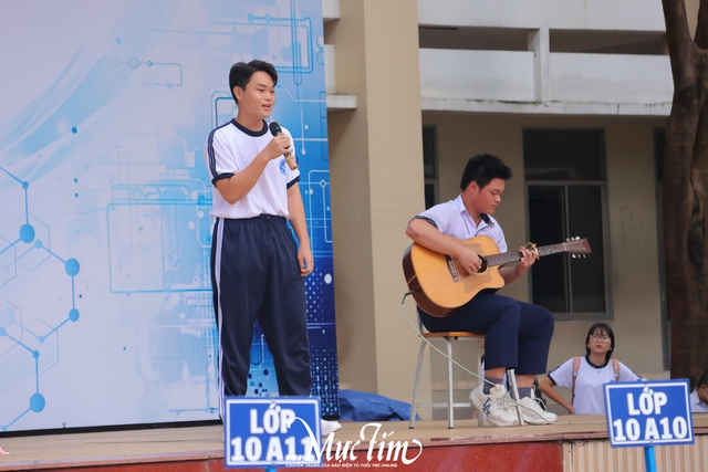 Trường THPT Trần Văn Giàu chào đón em út 2k10 gia nhập đại gia đình thân yêu - Ảnh 2.