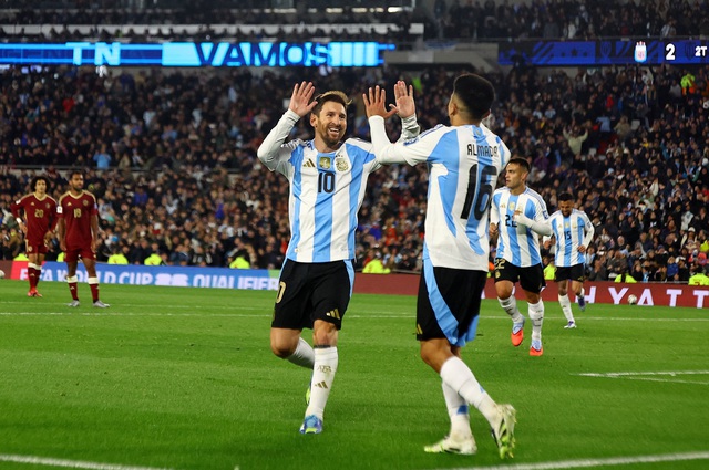 Messi ghi cú đúp, Argentina thắng đậm Venezuela- Ảnh 2.
