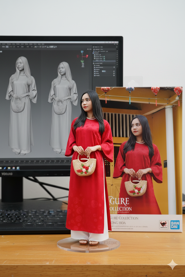 Sốt xình xịch với trend tạo mô hình figure AI siêu thực- Ảnh 1.