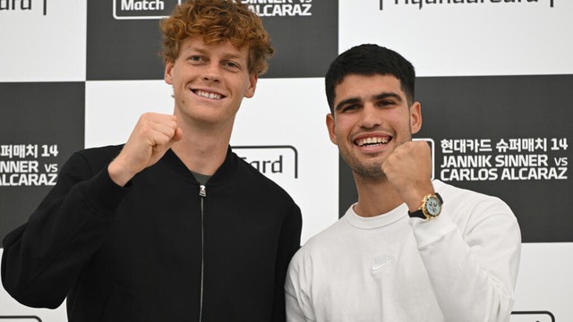 'Would be fun': Alcaraz, Sinner tease prospect of teaming up in doubles- Ảnh 1.