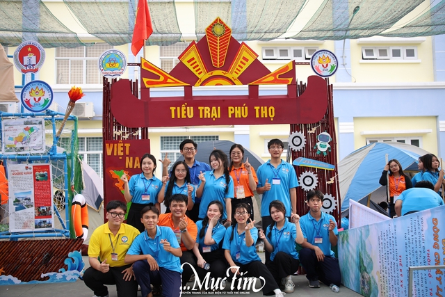 Không gian trại đậm chất vùng miền tại Hội trại truyền thống 9-1 Cụm trại 4- Ảnh 3.