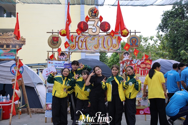 Không gian trại đậm chất vùng miền tại Hội trại truyền thống 9-1 Cụm trại 4- Ảnh 6.