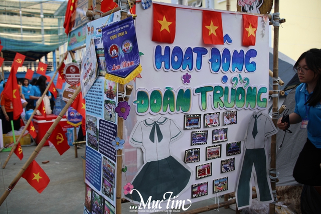 Không gian trại đậm chất vùng miền tại Hội trại truyền thống 9-1 Cụm trại 4- Ảnh 7.