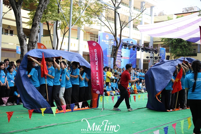 Không gian trại đậm chất vùng miền tại Hội trại truyền thống 9-1 Cụm trại 4- Ảnh 15.