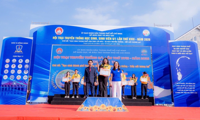 Vô vàn cảm xúc trong lần đầu tham dự Hội trại truyền thống 9-1 của trại sinh cụm 11 - Ảnh 2.