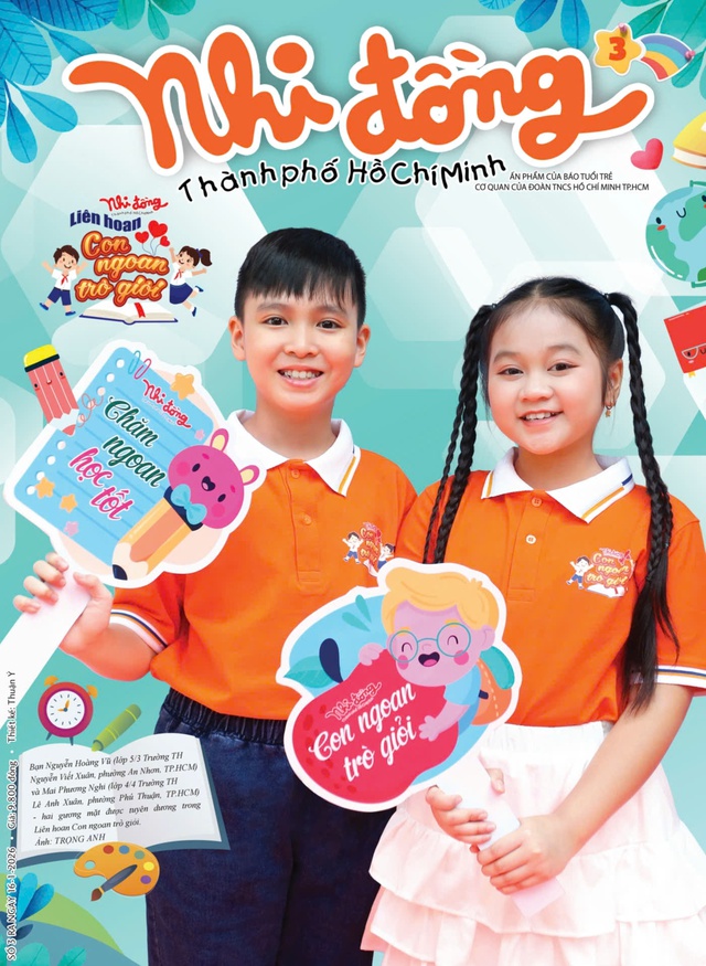 Mời bạn đón đọc Nhi Đồng TP.HCM 3, phát hành 16-1-2026: Giải mã “sức nóng” của từ khóa Con ngoan trò giỏi - Ảnh 1.