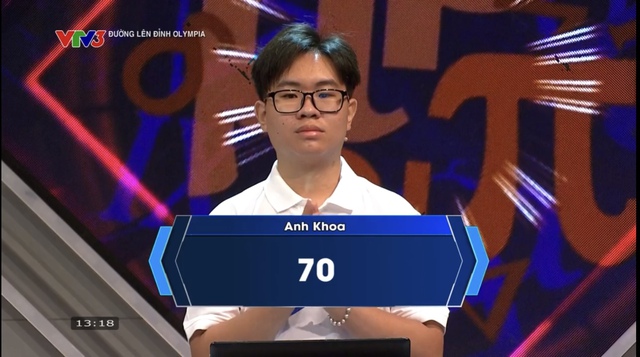 Từ khán giả trường quay, nam sinh Huế chạm tay vào vòng nguyệt quế Đường lên đỉnh Olympia- Ảnh 2.