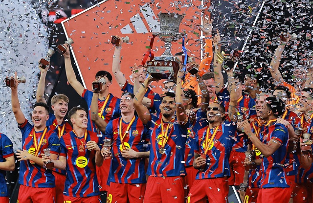 Thắng Real Madrid 3-2, Barcelona giành Siêu cúp Tây Ban Nha- Ảnh 1.