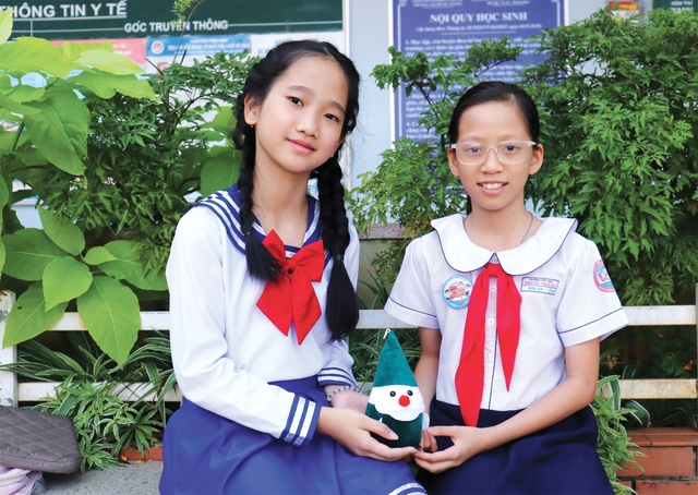 Gương mặt Con ngoan trò giỏi: Hai bông hoa nhỏ nhiều cảm hứng lớn- Ảnh 1.