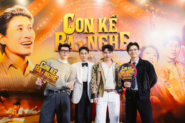 Hai ba con Kiều Minh Tuấn, Hạo Khang bật khóc khi xem ‘Con kể ba nghe’  - Ảnh 4.