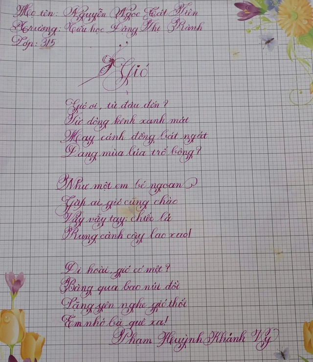 Kết quả Chữ đẹp Nhi Đồng số 1-2026: 26 bài đạt giải- Ảnh 1.