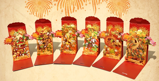 Mẫu bao lì xì nào lên ngôi trong năm Bính Ngọ? - Ảnh 1.