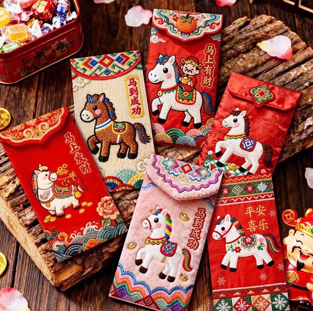 Mẫu bao lì xì nào lên ngôi trong năm Bính Ngọ? - Ảnh 6.