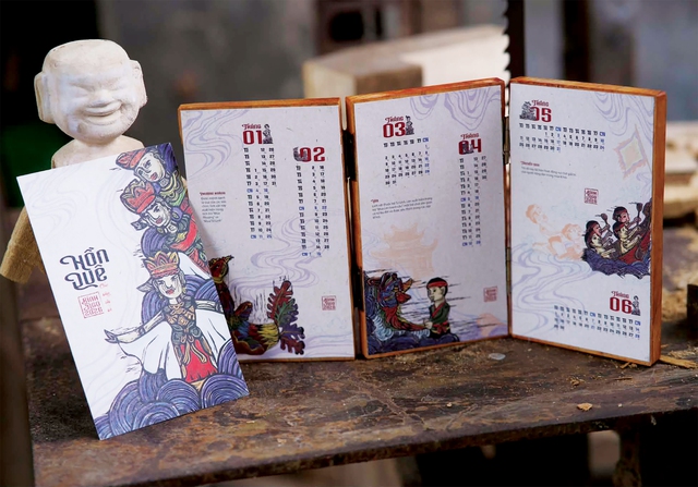 Người trẻ kể chuyện văn hóa qua lịch năm mới - Ảnh 2.