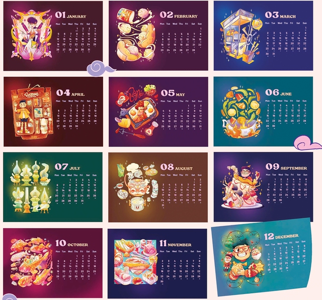 Người trẻ kể chuyện văn hóa qua lịch năm mới - Ảnh 4.