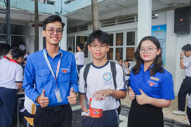 Học sinh Trường THCS Độc Lập thích thú tham gia Ngày hội Khoa học Sci-me- Ảnh 3.