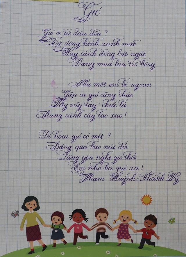 Kết quả Chữ đẹp Nhi Đồng số 1-2026: 26 bài đạt giải- Ảnh 3.