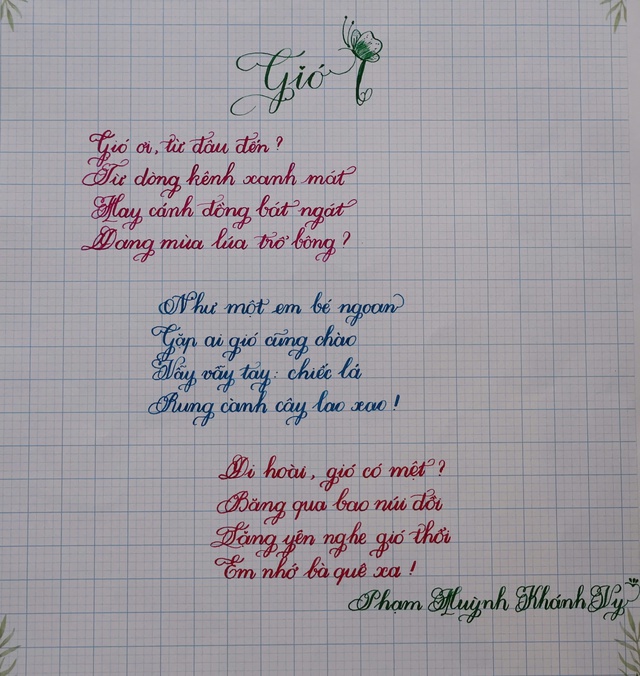 Kết quả Chữ đẹp Nhi Đồng số 1-2026: 26 bài đạt giải- Ảnh 5.