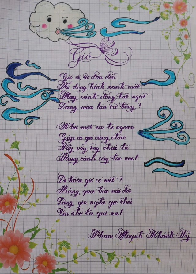 Kết quả Chữ đẹp Nhi Đồng số 1-2026: 26 bài đạt giải- Ảnh 8.