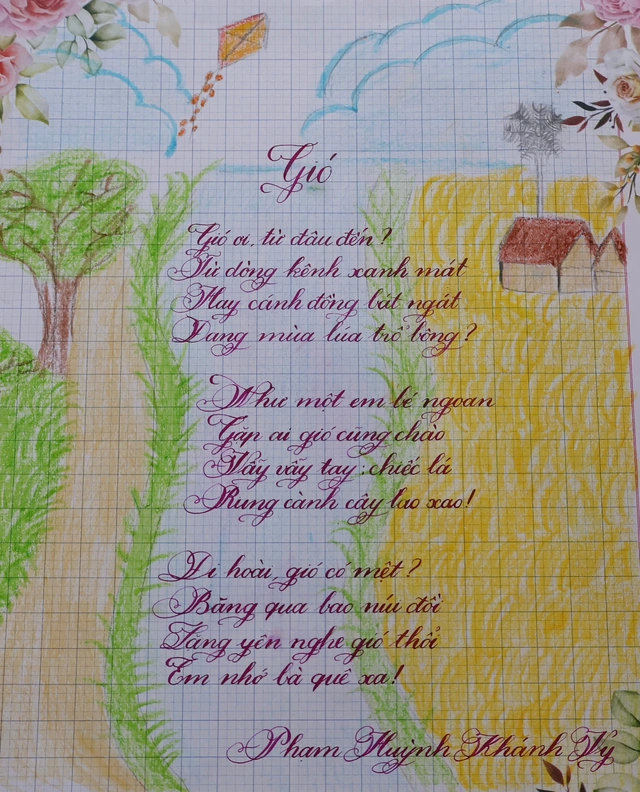 Kết quả Chữ đẹp Nhi Đồng số 1-2026: 26 bài đạt giải- Ảnh 11.