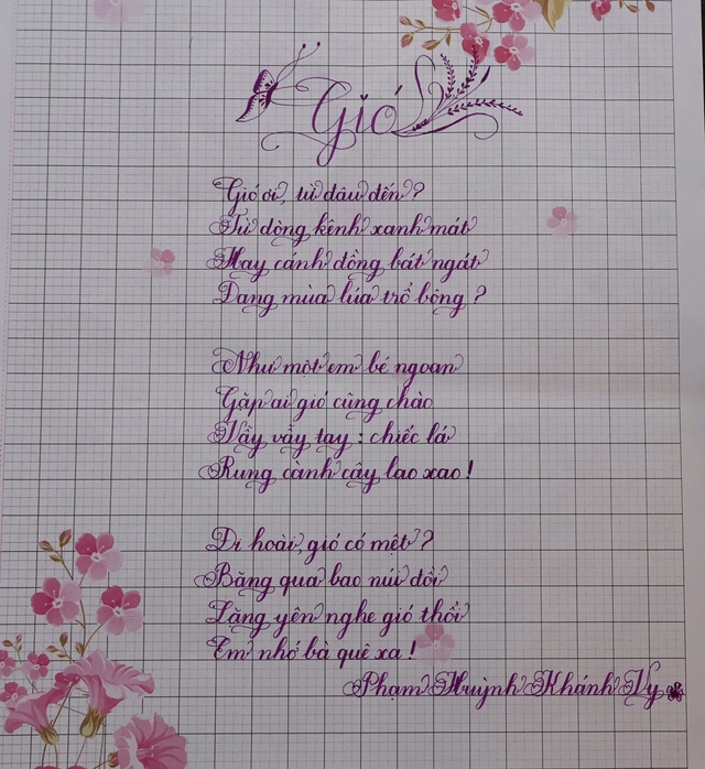 Kết quả Chữ đẹp Nhi Đồng số 1-2026: 26 bài đạt giải- Ảnh 16.