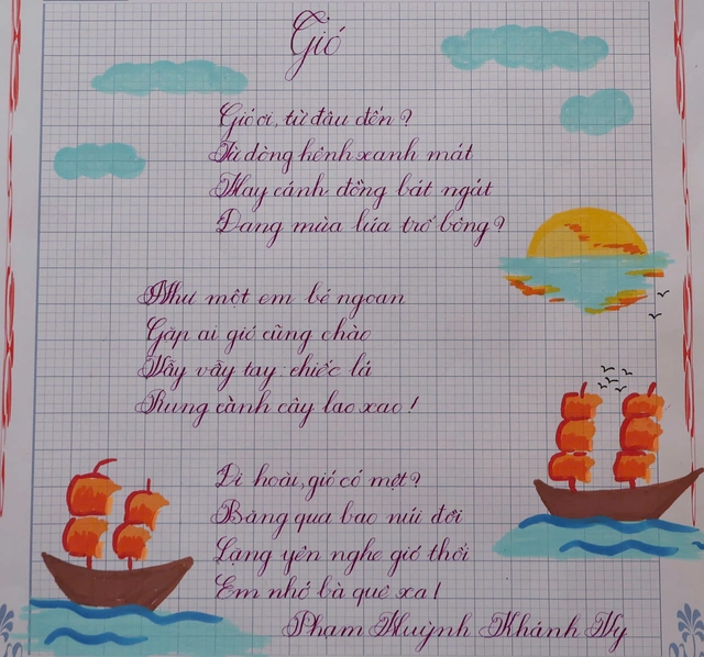 Kết quả Chữ đẹp Nhi Đồng số 1-2026: 26 bài đạt giải- Ảnh 22.