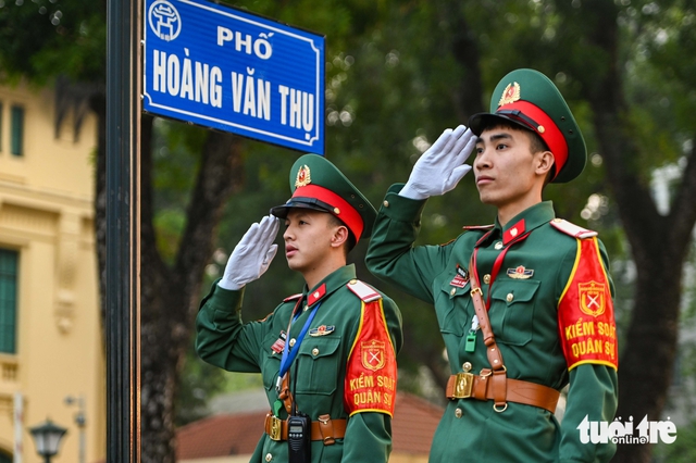 Vietnam rehearses security, transport plans ahead of Party congress - Ảnh 11.