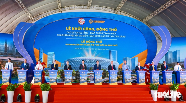 Ho Chi Minh City breaks ground on $5.5bn national sports complex- Ảnh 4.