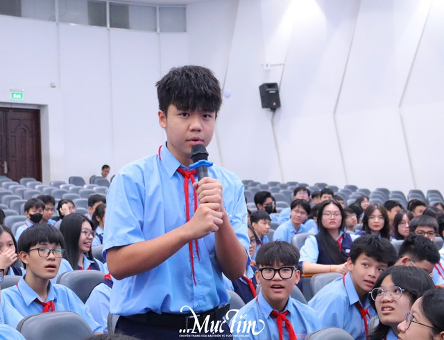 Teen Trường THCS Nguyễn Văn Tố hào hứng đi tìm 'lời giải' cho tương lai - Ảnh 3.