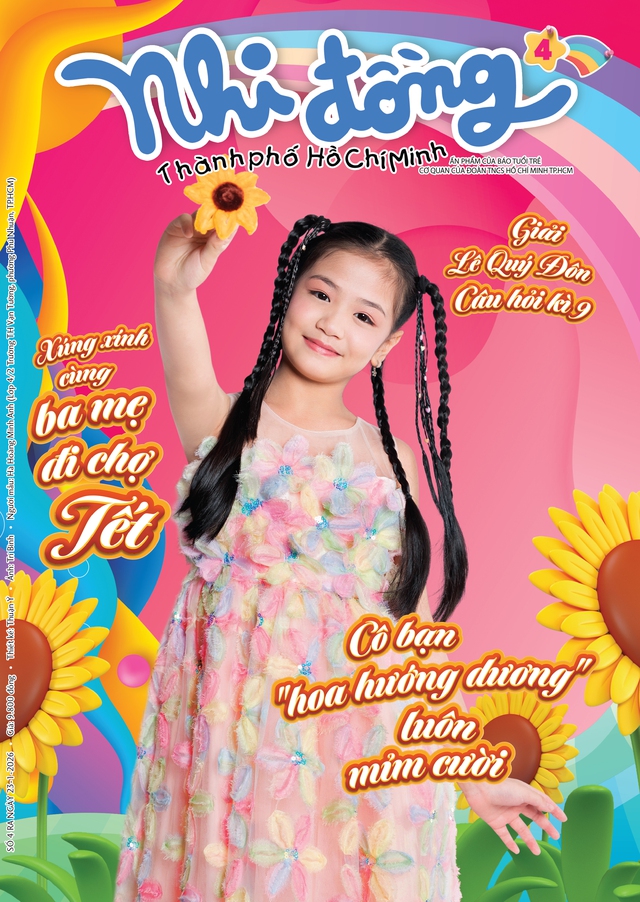 Đón đọc Nhi Đồng TP.HCM 4, phát hành 23-1: Xúng xính đi chợ Tết!- Ảnh 1.