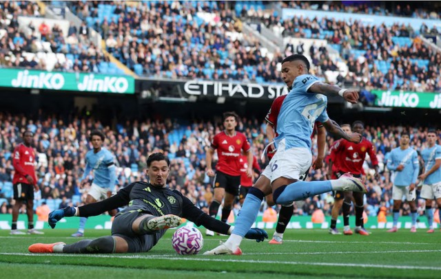 Man City đấu Man United tại Premier League: Chờ Haaland tỏa sáng- Ảnh 1.