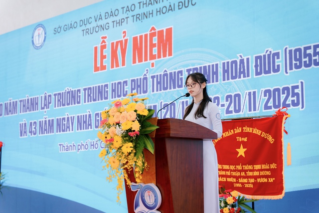 Chân dung nữ sinh văn võ song toàn của Trường THPT Trịnh Hoài Đức- Ảnh 2.
