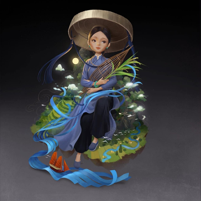 Làm quen họa sĩ vẽ tranh minh họa xuất hiện trên đoàn tàu metro- Ảnh 2.