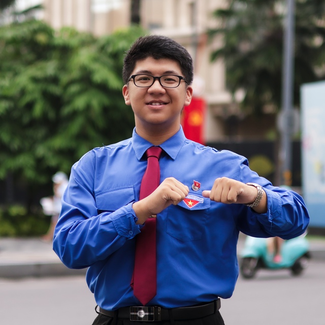 Nam sinh tiêu biểu Trường THPT Năng khiếu TDTT: hun đúc bản lĩnh từ màu áo xanh- Ảnh 1.