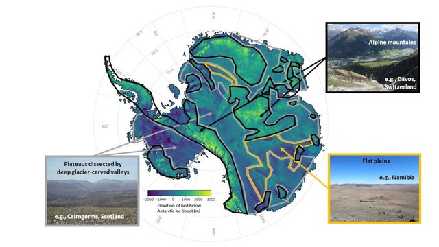 New map reveals hidden landscape under Antarctica's ice sheet- Ảnh 1.