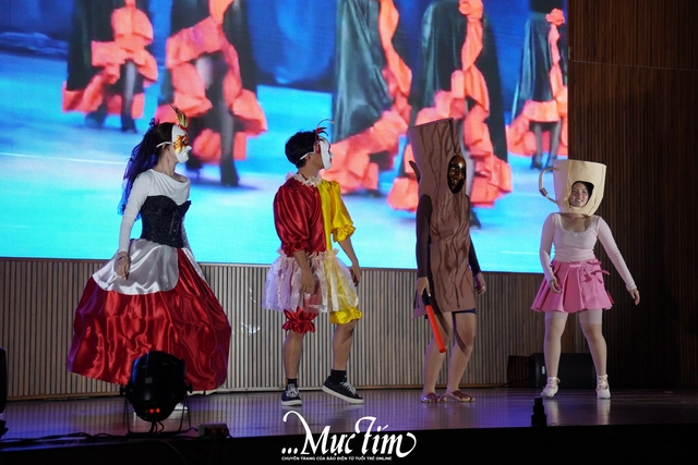 Học sinh tái hiện không gian văn hóa đa quốc gia tại hội trại truyền thống - Ảnh 9.