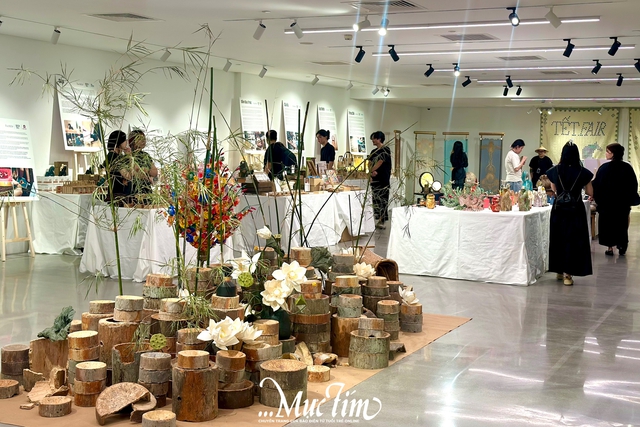 Khám phá phiên chợ Tết hội tụ thủ công ba miền - Ảnh 1.