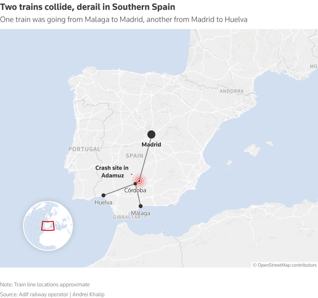 2 high-speed trains collide in Spain, police sources say 21 people killed- Ảnh 5.