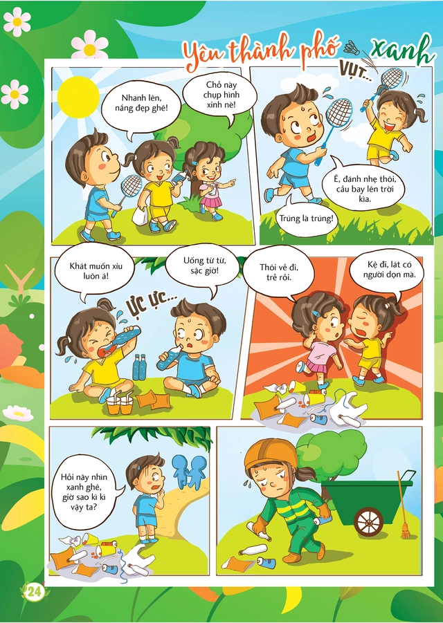 Mời bạn đón đọc Nhi Đồng TP.HCM 2, phát hành 9-1-2026: Yêu thành phố xanh thì phải làm gì? - Ảnh 3.