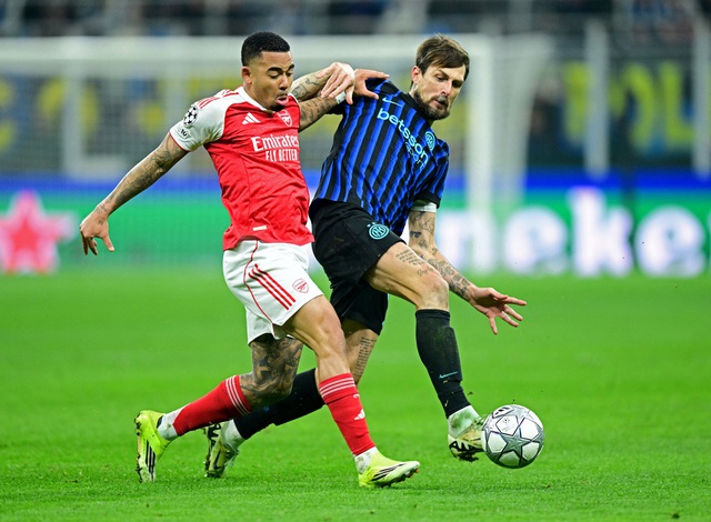 Arsenal hạ Inter Milan 3-1, duy trì mạch toàn thắng tại Champions League- Ảnh 1.