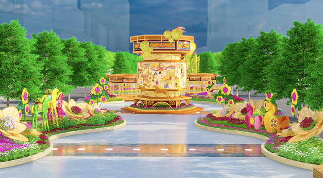 What makes Ho Chi Minh City flower street for Tet 2026 so appealing?- Ảnh 1.