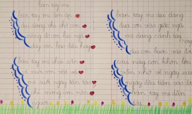 Chữ đẹp Nhi Đồng số 2: Gọi tên 30 bài dự thi xuất sắc- Ảnh 2.