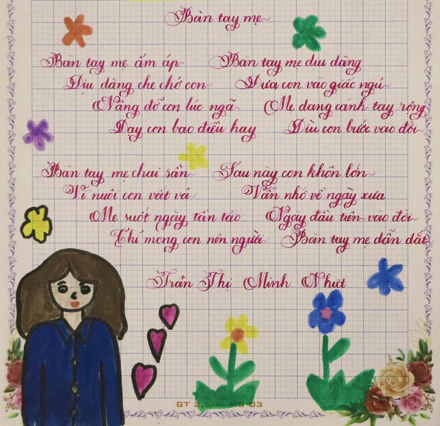 Chữ đẹp Nhi Đồng số 2: Gọi tên 30 bài dự thi xuất sắc- Ảnh 15.