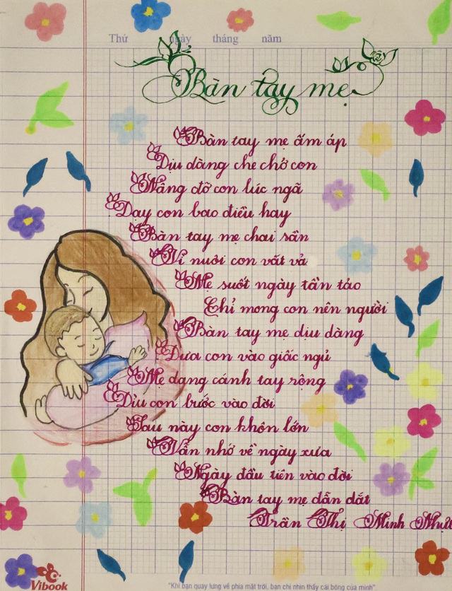 Chữ đẹp Nhi Đồng số 2: Gọi tên 30 bài dự thi xuất sắc- Ảnh 25.